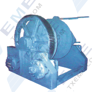 Double Hy-motor towing winch