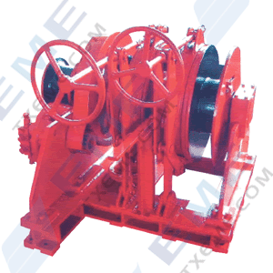 Single type hydraulic combined windlass/mooring winch