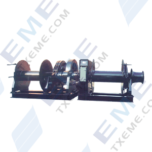 Double shaft type hydraulic combined windlass/mooring winch