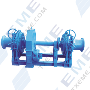 Double cable lifter hydraulic windlass