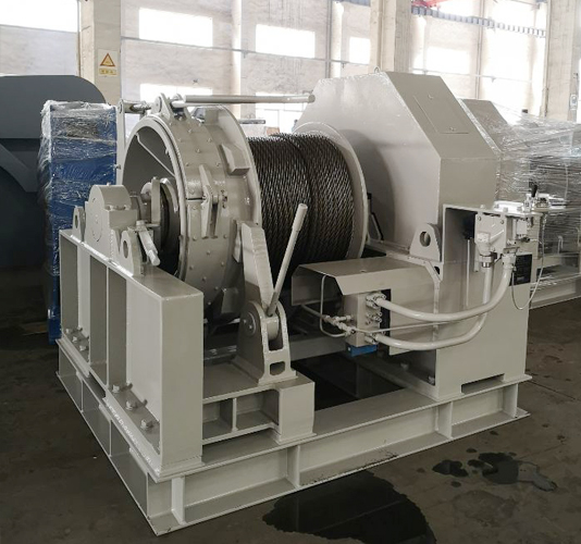 20T hydraulic mooring winch