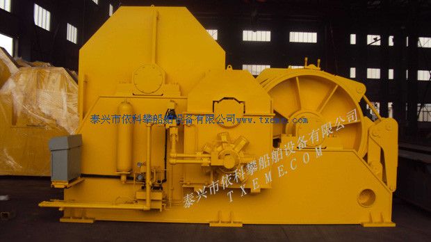 100T hydraulic towing winch