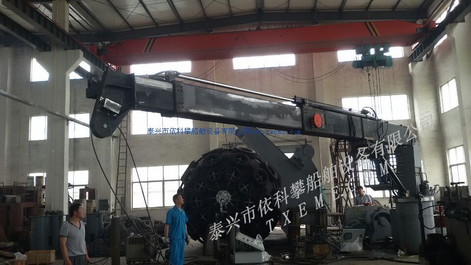 Hydraulic telescopic crane