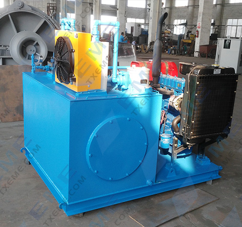 Diesel hydraulic power unit