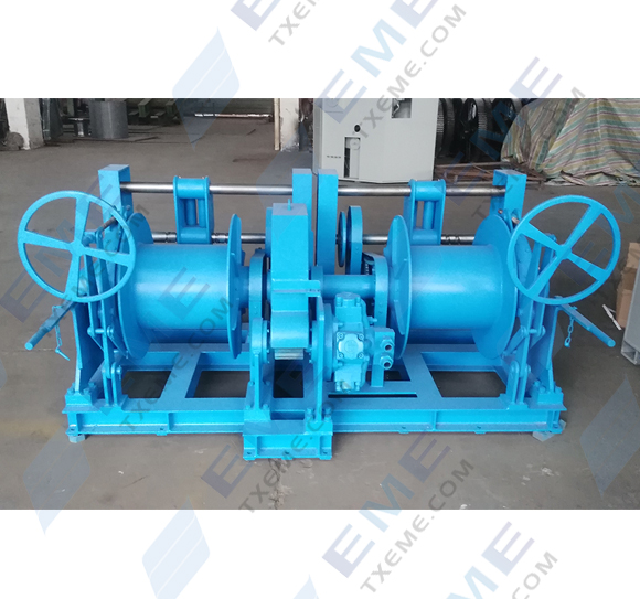 3T hydraulic trawl winch