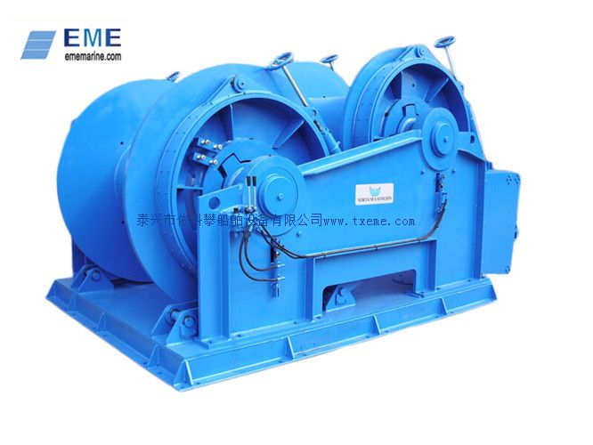 100T hydraulic winch