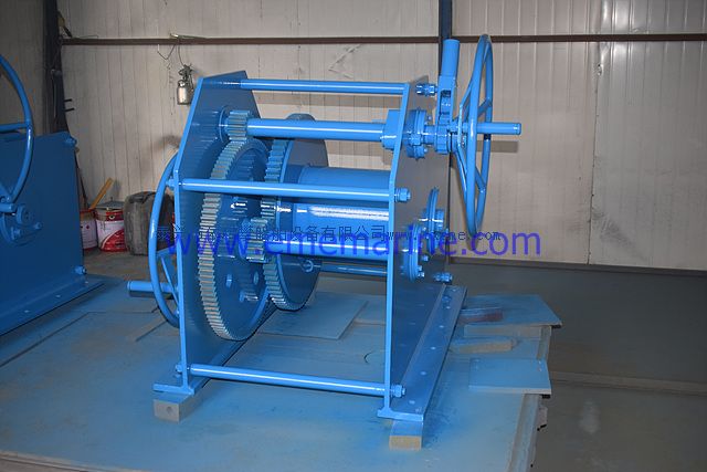 4T hand winch (double wheels)